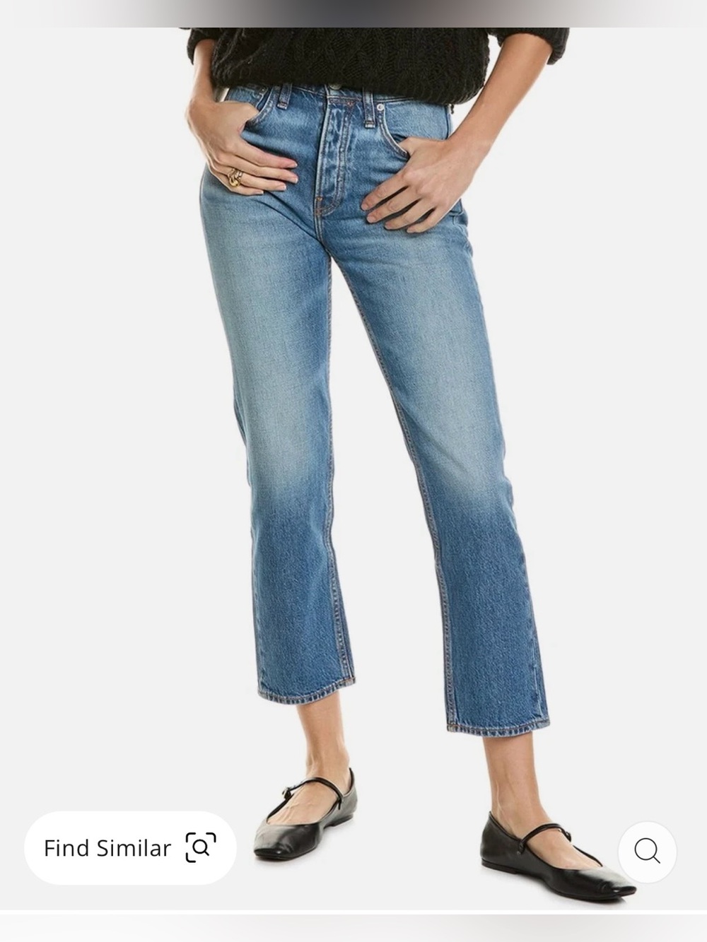 NWT rag & bone Maya High-Rise Ankle Slim Jeans